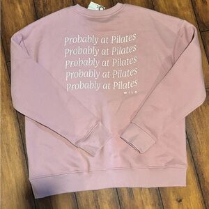 WILO women’s oversized Pilates sweater S